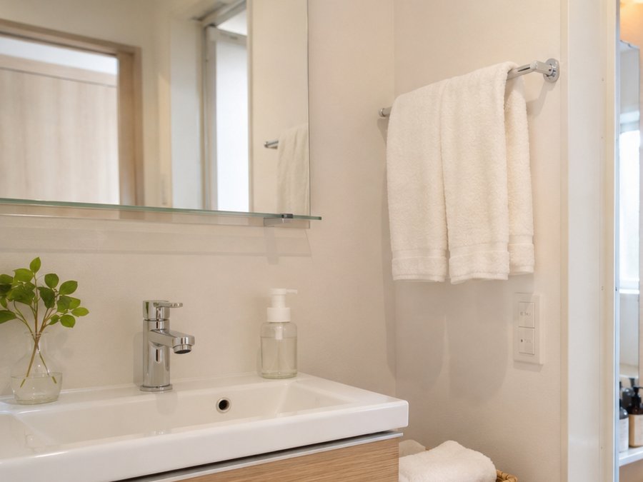 洗面・トイレの清掃後